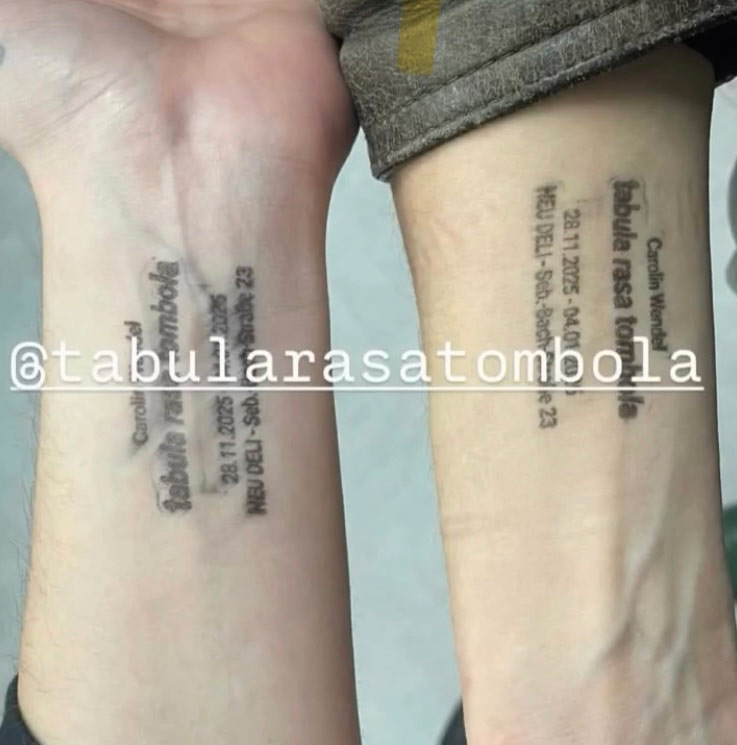 Carolin Wendel // Tabula Rasa Tombola @ Kunstraum Neu Deli Leipzig